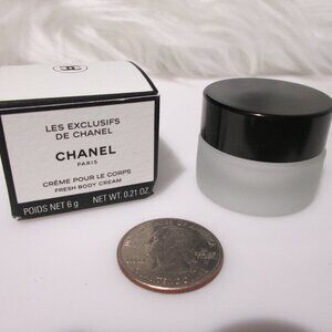 CHANEL LES EXCLUSIFS CREAM Fesh Body Cream NIB0.21 oz